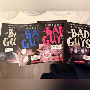 New! Four of the Scholastic The Bad Guys Books